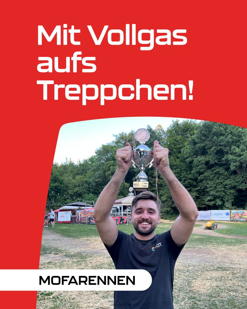 Mit Vollgas aufs Treppchen!