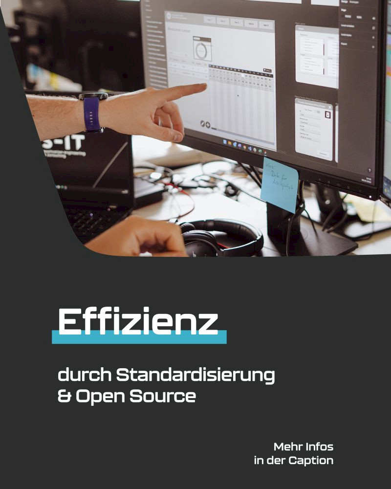 Effizienz durch Standardisierung & Open Source